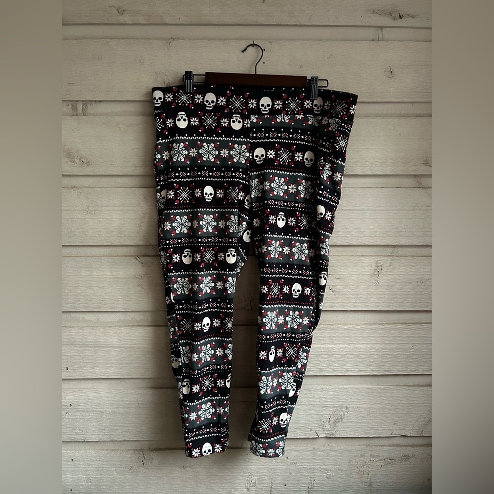 Torrid Skull Printed Leggings